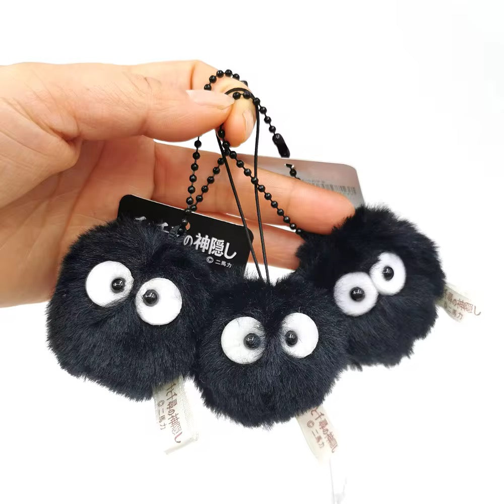 LLAVERO BOLSA DE CARBÓN NEGRA