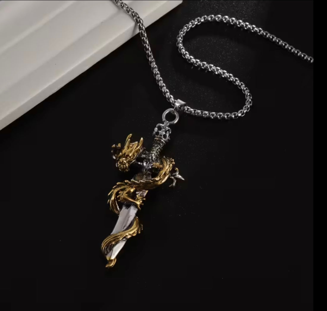 COLLAR ESPADA DRAGÓN