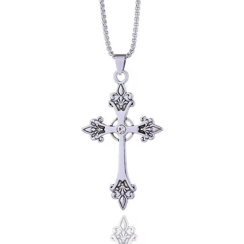 COLLAR CRUZ DIAMANTE