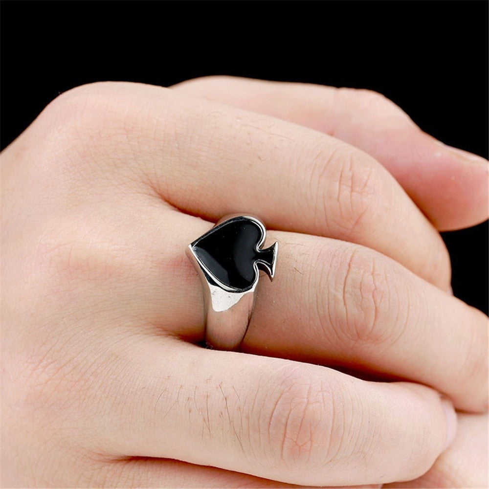 ANILLO PÓQUER DE CARTAS