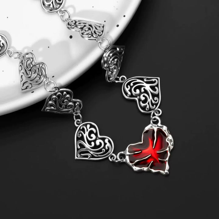 COLLAR CORAZONES MÚLTIPLES