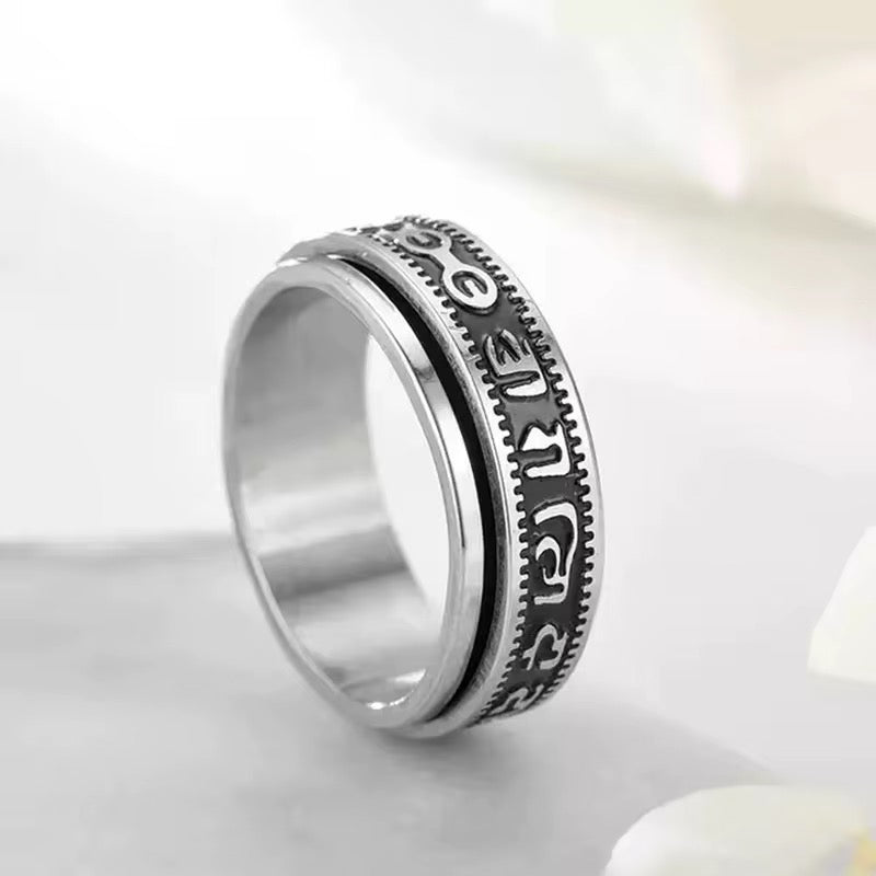 ANILLO MANTRA GIRATORIO