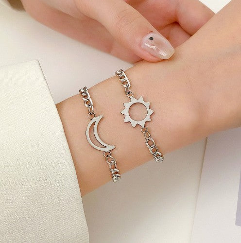 PULSERA SOL Y ESTRELLA