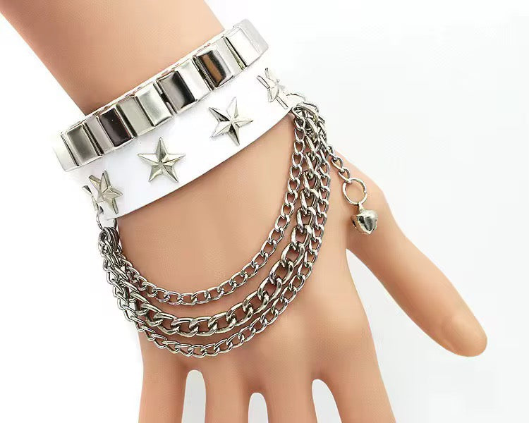 PULSERA DARK NOIR STARS