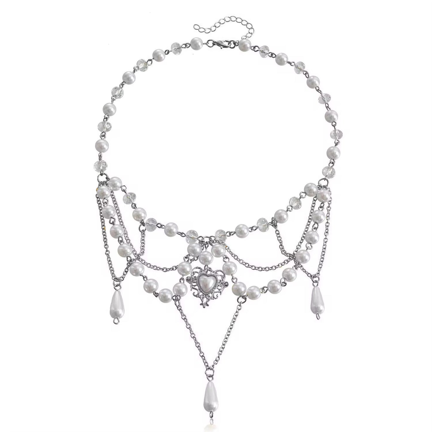 COLLAR FALLEN PEARL