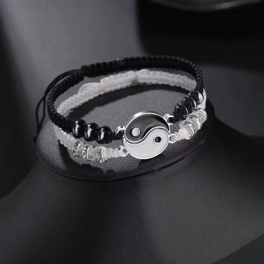 PULSERAS PARA COMPARTIR YING YANG