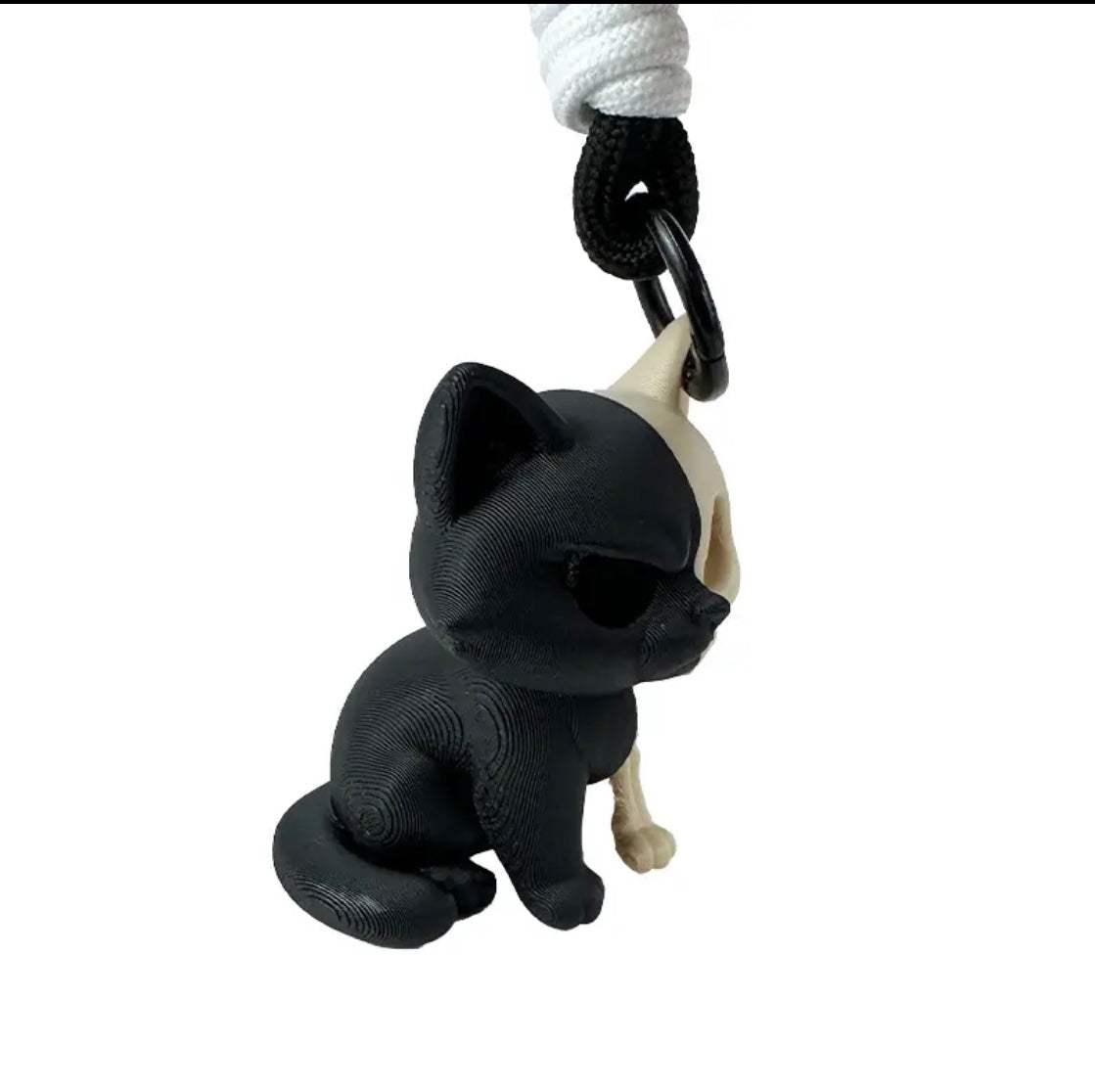 LLAVERO ESQUELETO DE GATO