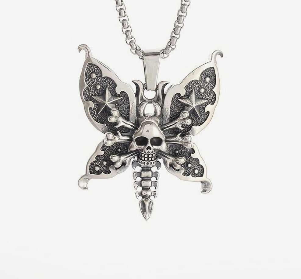 COLLAR MARIPOSA CALAVERA