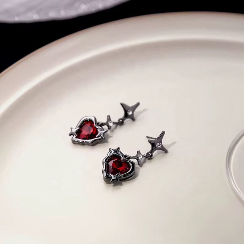ARETE CORAZÓN ROJO