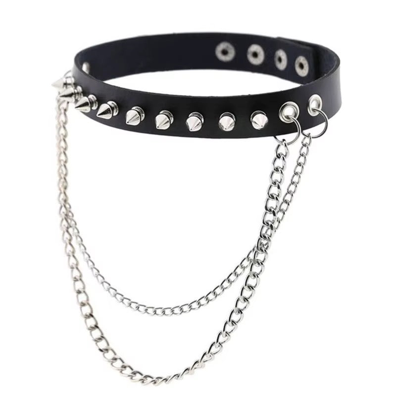 CHOKER DARK CUERINA VENOM