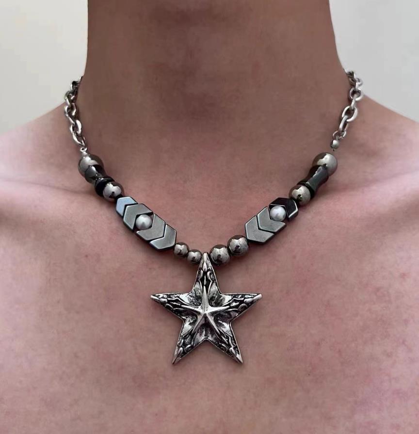 COLLAR ESTRELLA PERLAS