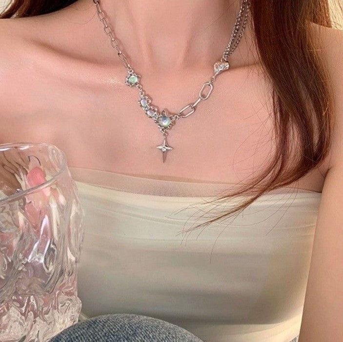 COLLAR ESTRELLA PERLAS