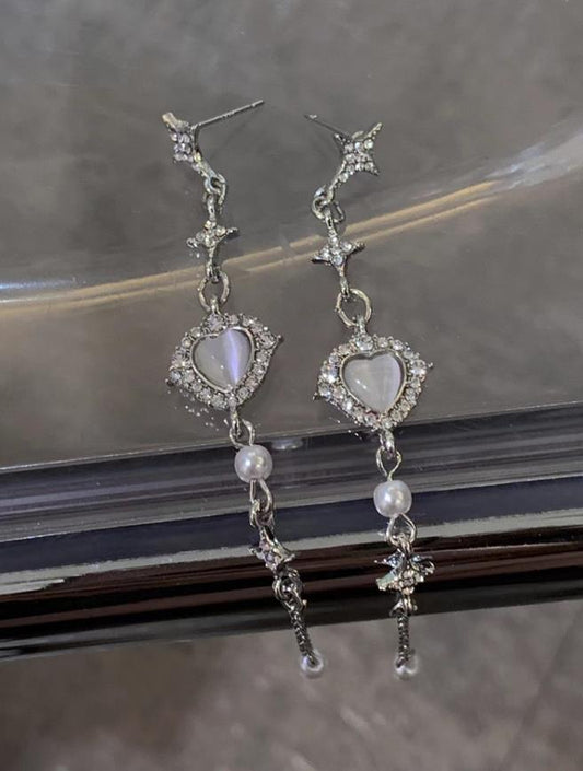 ARETES CORAZÓN LARGO