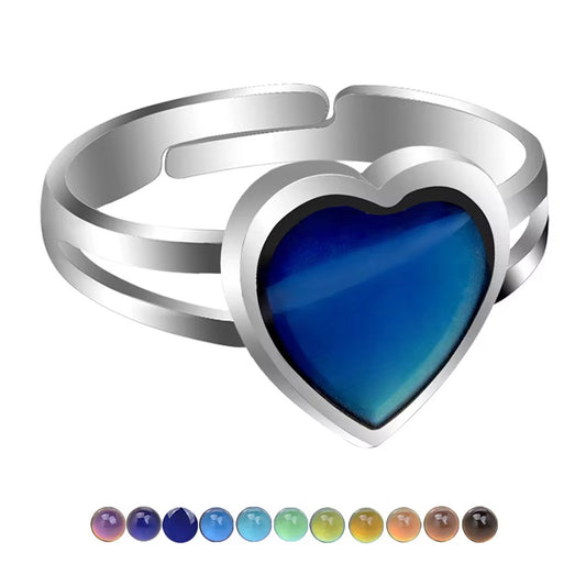ANILLO CORAZÓN CAMBIA DE COLOR