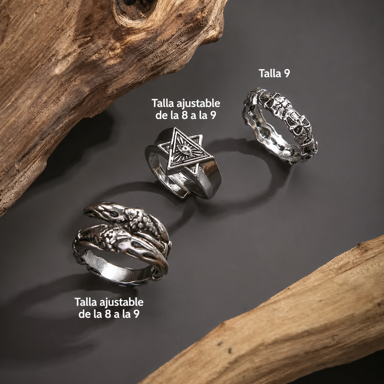 PACK 3 ANILLOS ETERNAL