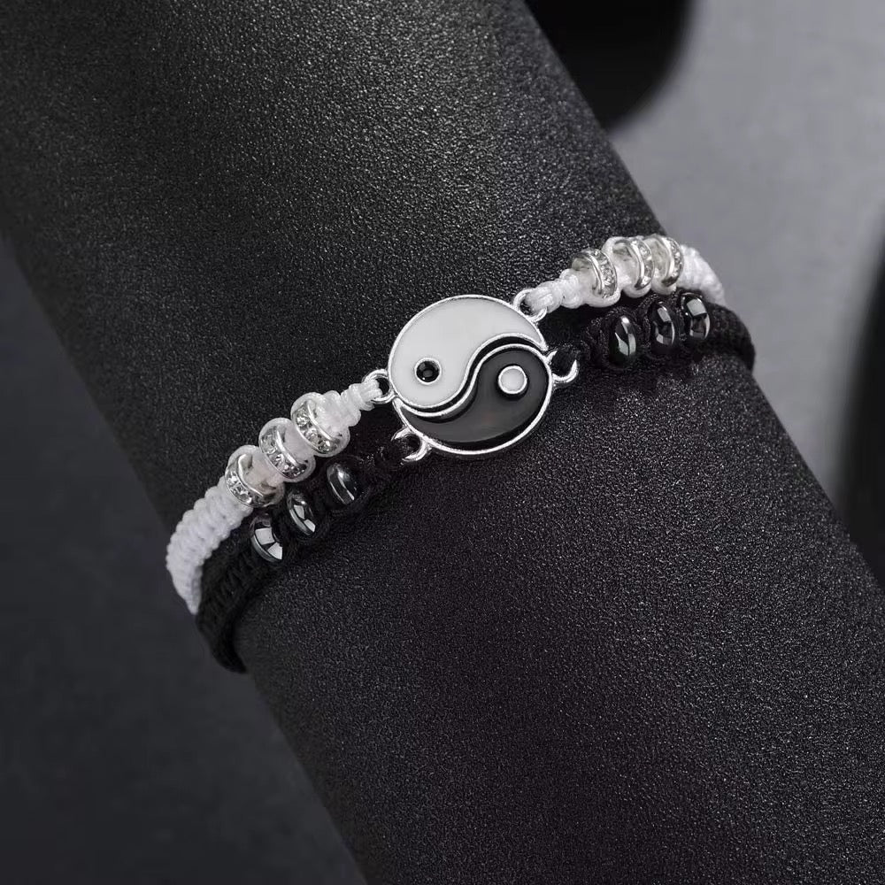 PULSERAS PARA COMPARTIR YING YANG