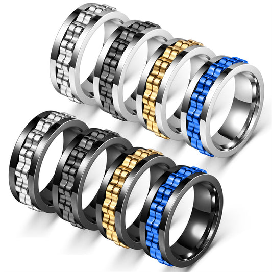 ANILLO GIRATORIO DOBLE CADENA