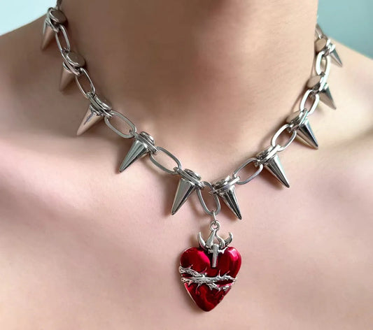 COLLAR PÚAS CORAZÓN