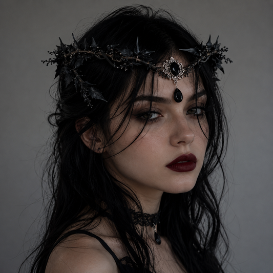 TIARA BLACK CROWN