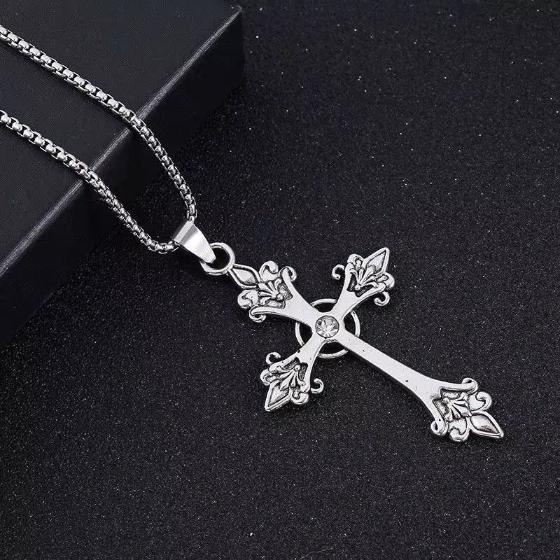COLLAR CRUZ DIAMANTE