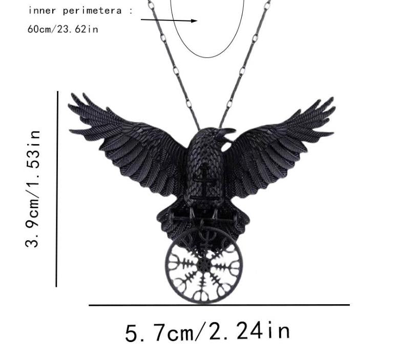 COLLAR CUERVO NEGRO
