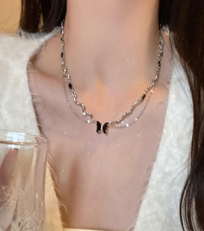 COLLAR MARIPOSA BLACK