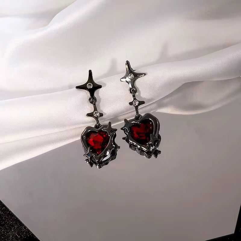 ARETE CORAZÓN ROJO