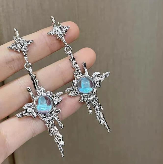 ARETES ESTRELLA BRILLOSA