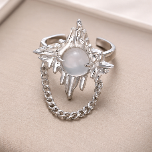ANILLO PERLA CADENA