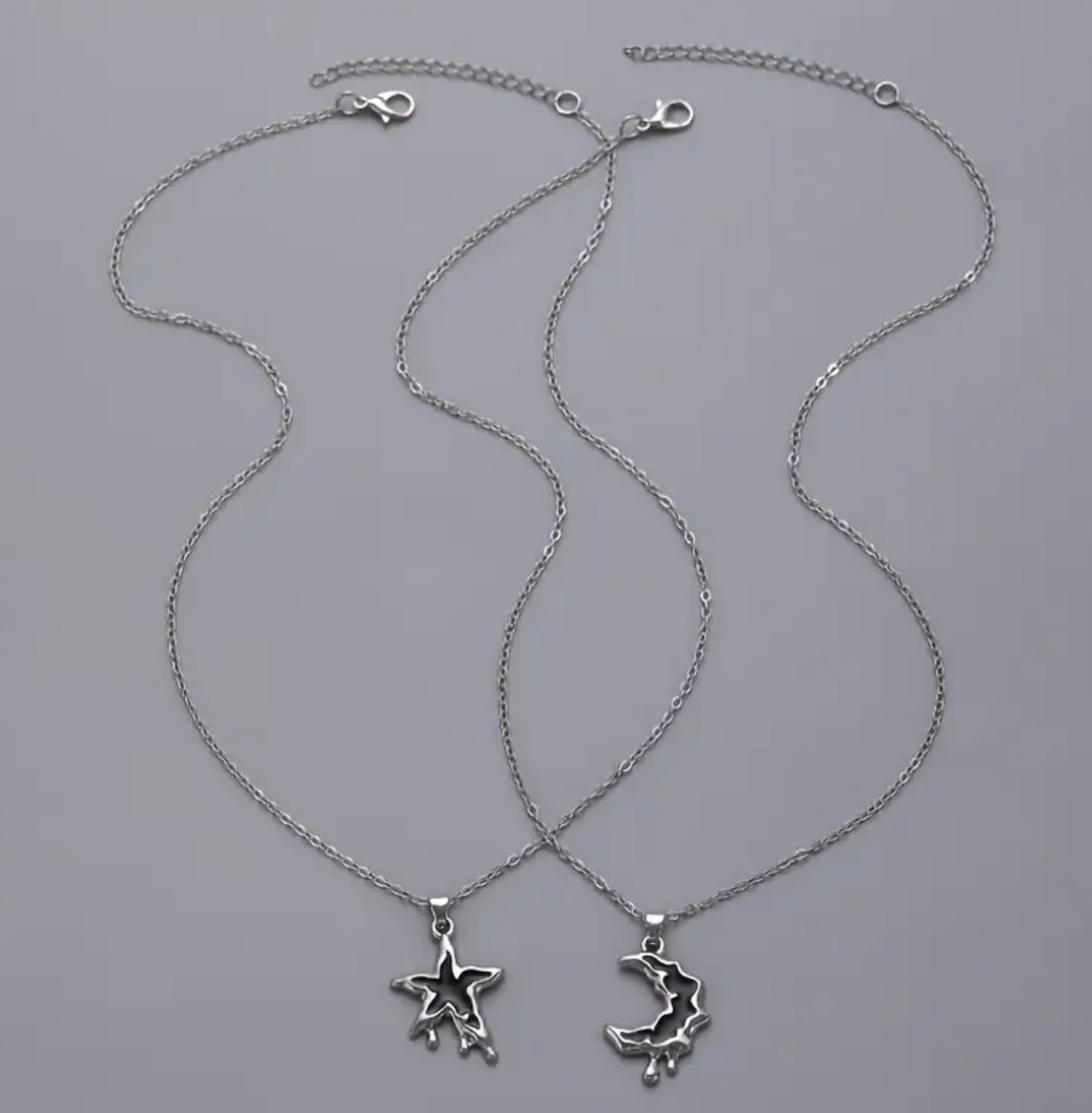 COLLAR PARA COMPARTIR LUNA Y ESTRELLA