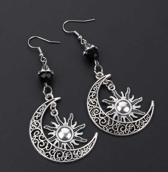 ARETES LUNA Y SOL