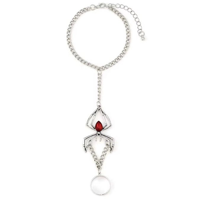 PULSERA CON ANILLO ARAÑA