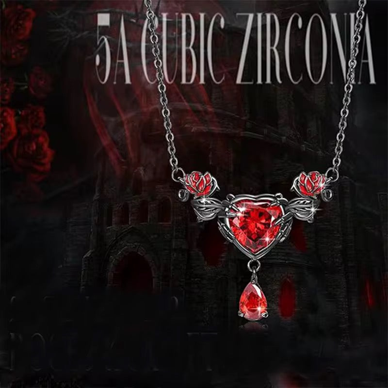 COLLAR RED THORN