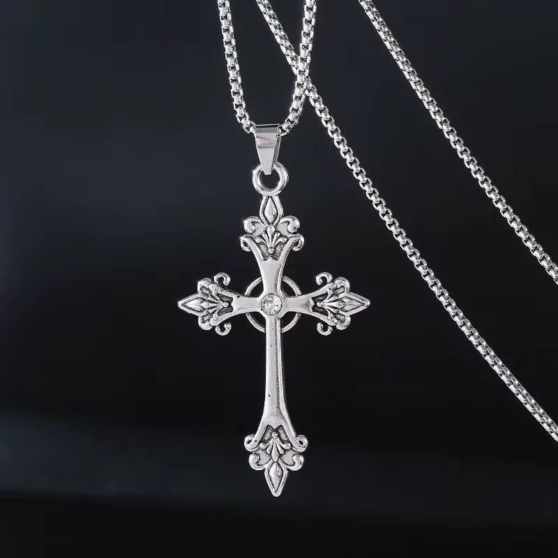 COLLAR CRUZ DIAMANTE