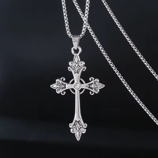 COLLAR CRUZ DIAMANTE