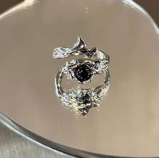 ANILLO PERLA NEGRA