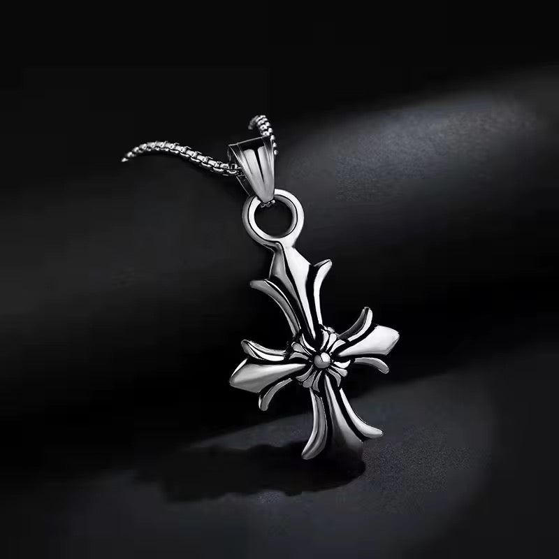 COLLAR CHROME CROSS