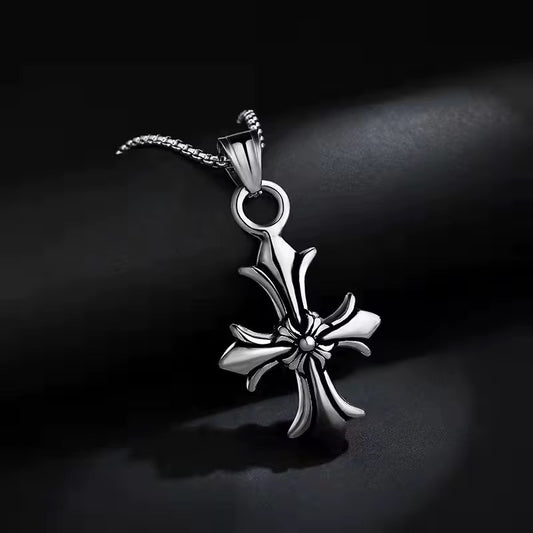 COLLAR CHROME CROSS