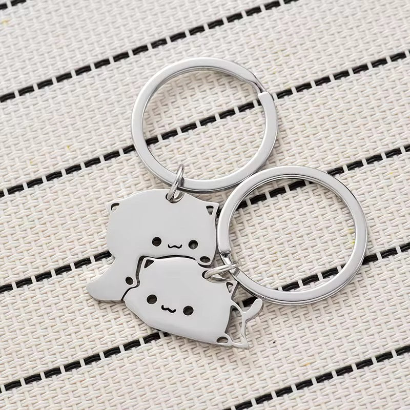 LLAVEROS GATITOS EN DIBUJO PARA COMPARTIR