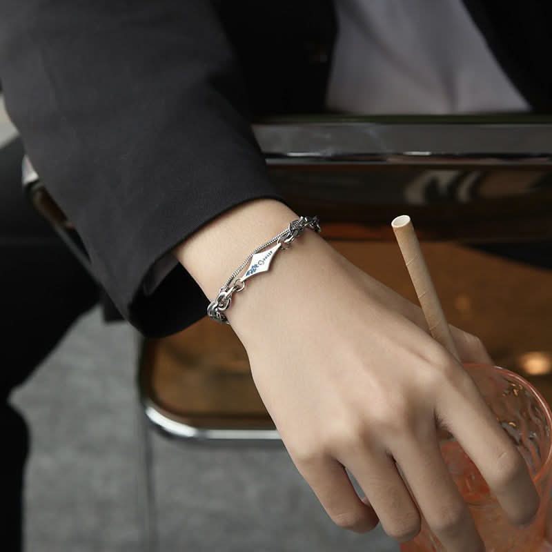 PULSERA CADENA DOBLE