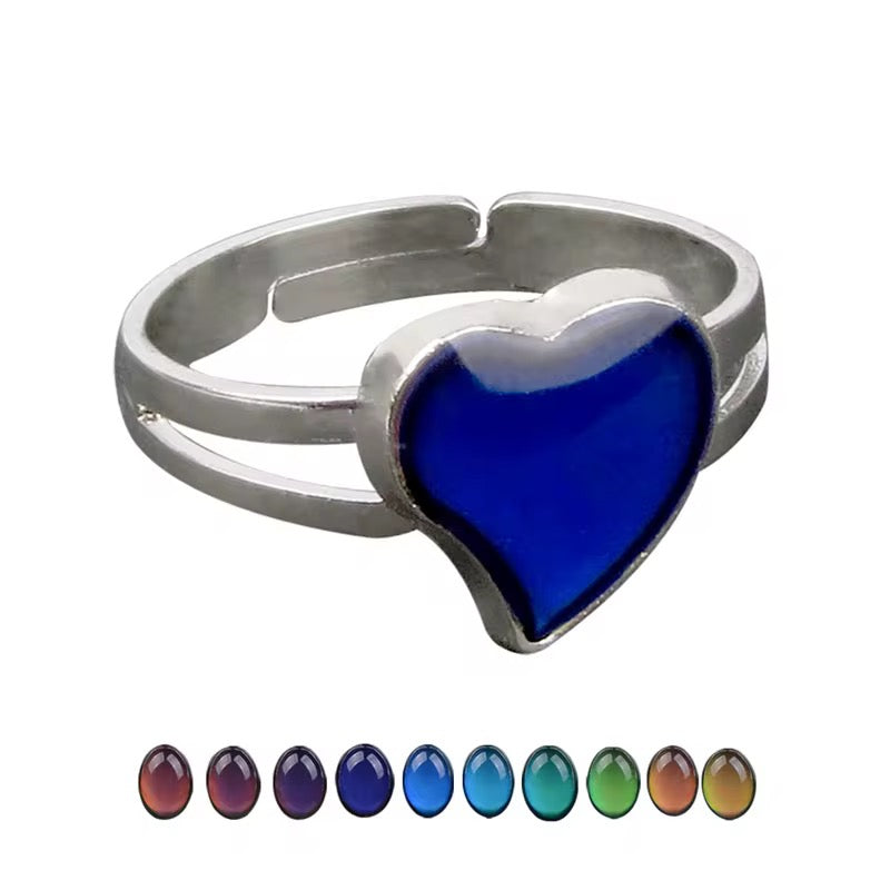 ANILLO CORAZÓN CAMBIA DE COLOR