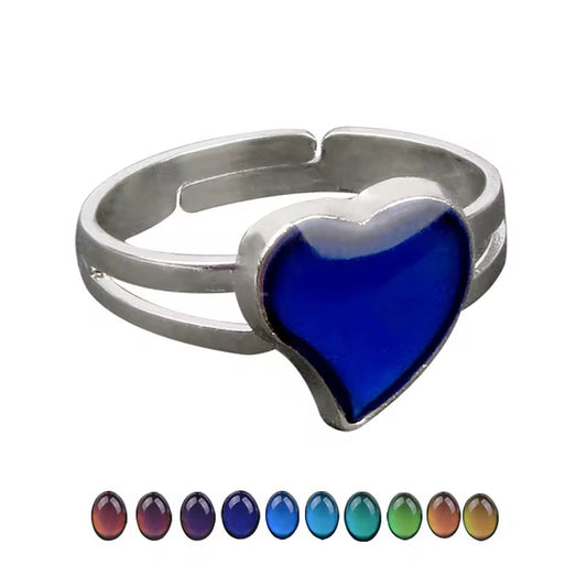 ANILLO CORAZÓN CAMBIA DE COLOR