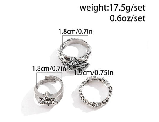 PACK 3 ANILLOS