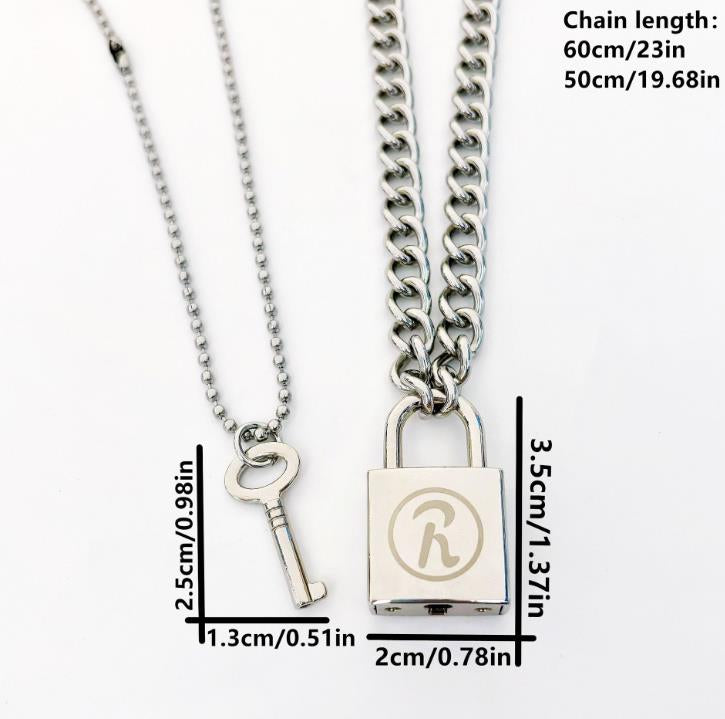 COLLAR PARA COMPARTIR CANDADO Y LLAVE