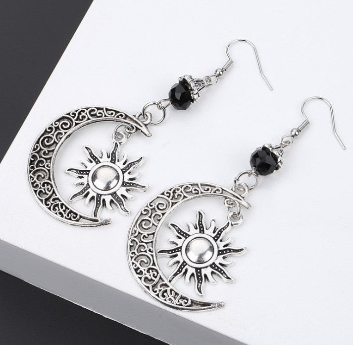 ARETES LUNA Y SOL