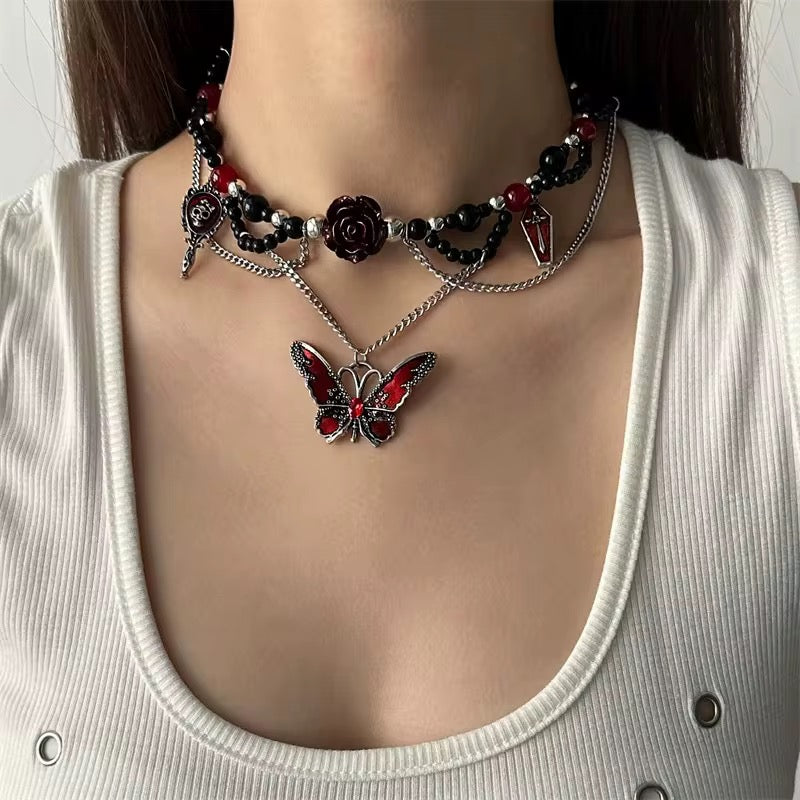 COLLAR ROSE VENOM