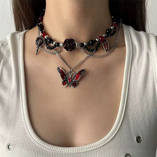 COLLAR ROSE VENOM