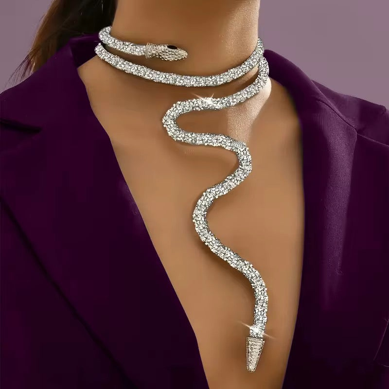 COLLAR o PULSERA CONVERTIBLE SERPIENTE