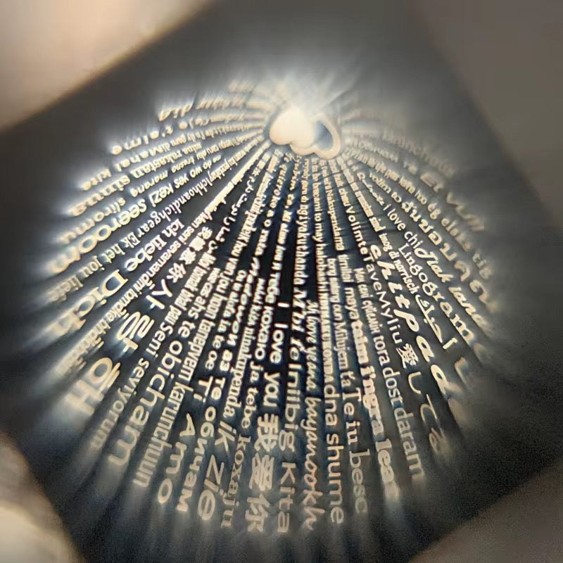 COLLAR PROYECTOR 100 IDIOMAS TE AMO