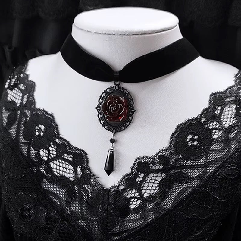 CHOKER FLOR FANTASY